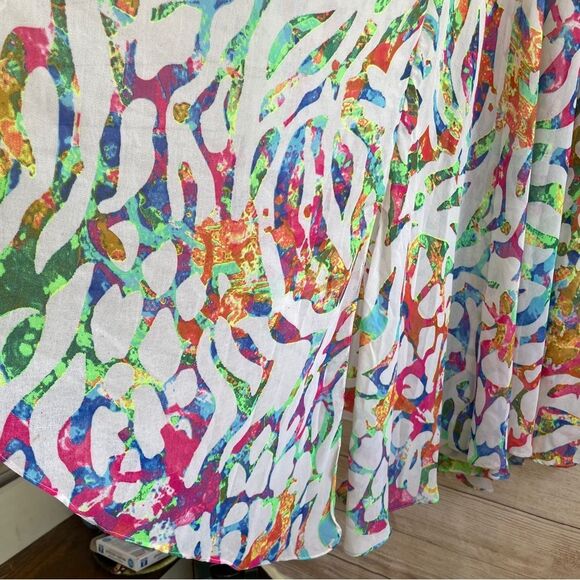 LA MODA VERY FULL WATERCOLOR PRINT MAXI DRESS‎ - Picture 6 of 10